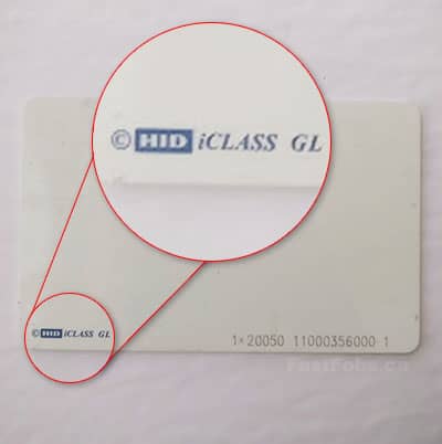 HID iClass Card, 